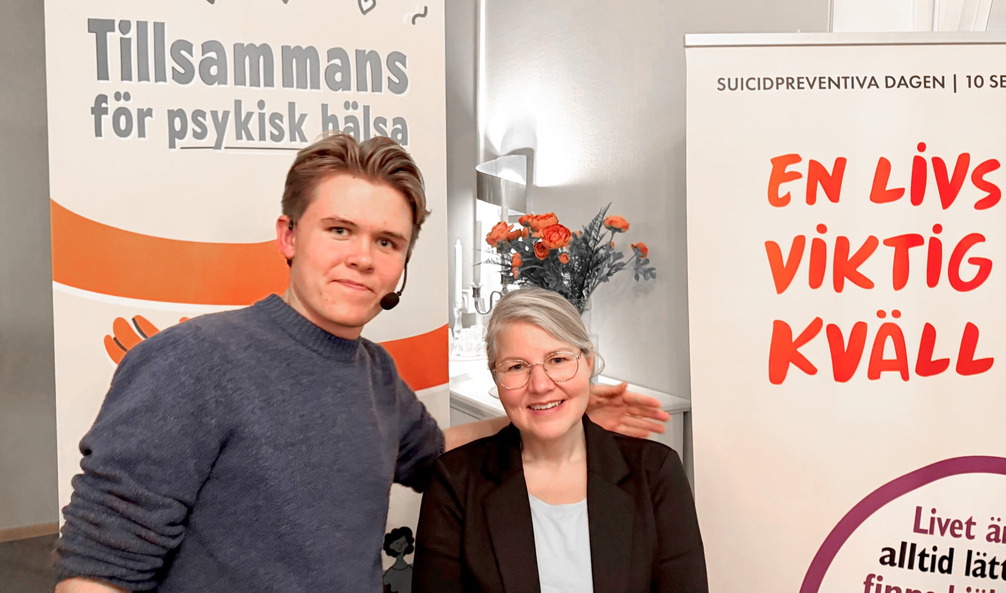 Micke Blomberg och Jenny Bergstr&ouml;m