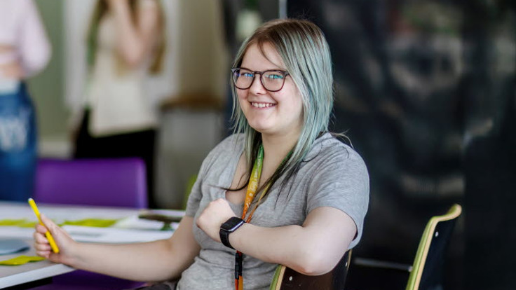 Minja Pettersson Naula, Lule&aring;, beskrev Future Lab som en allt igenom positiv upplevelse. 