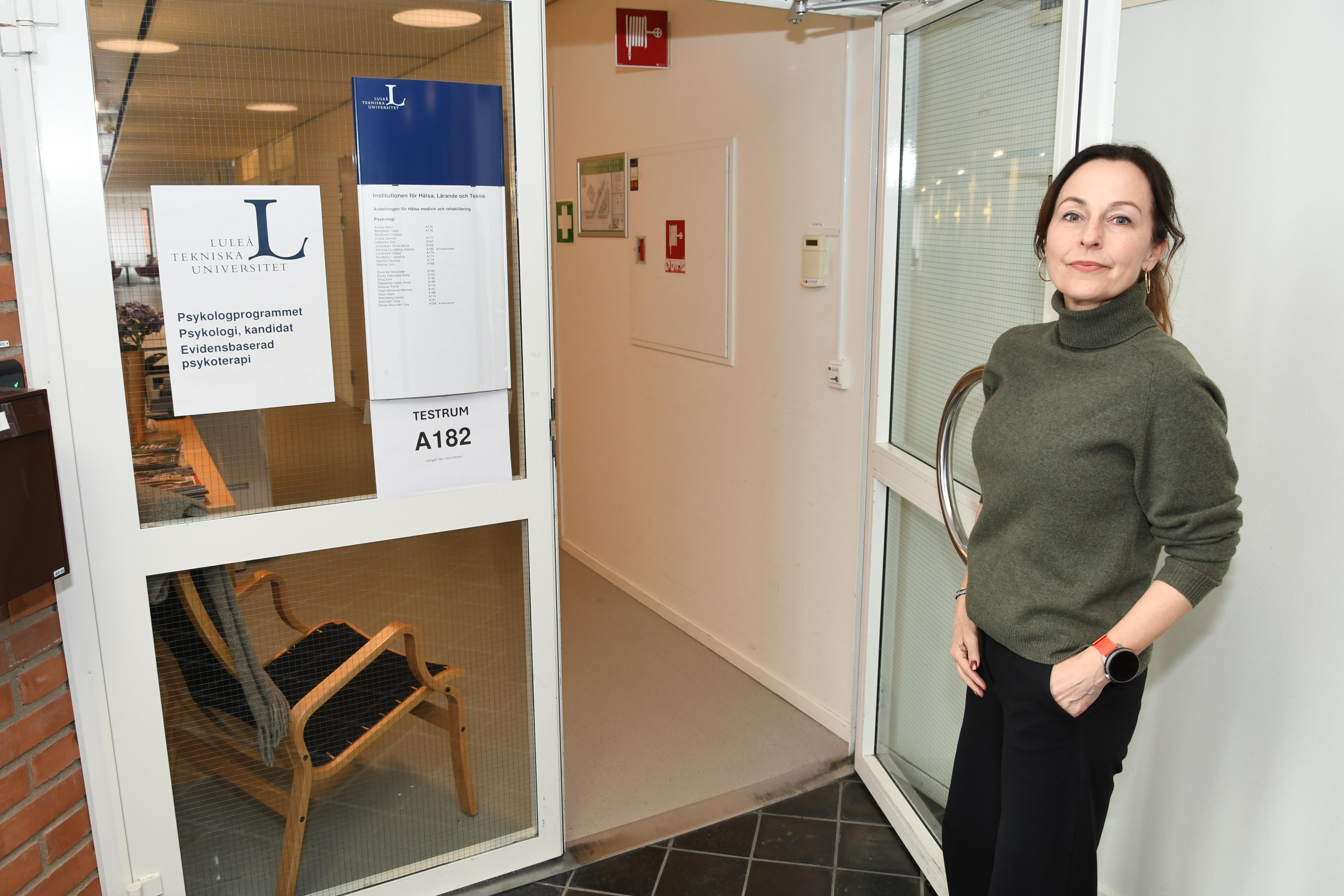 Jessica K&ouml;rning-Ljungberg, professor i psykologi, &auml;r &auml;mnesf&ouml;retr&auml;dare f&ouml;r Lule&aring; tekniska universitets psykologutbildning.