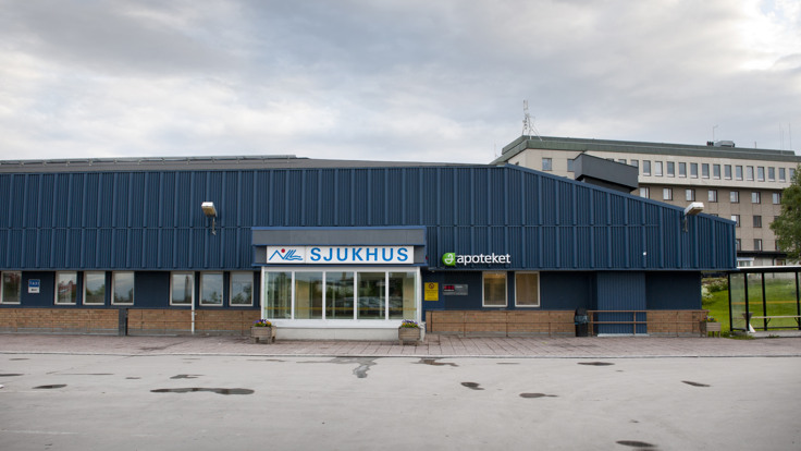 Entré till Kiruna sjukhus