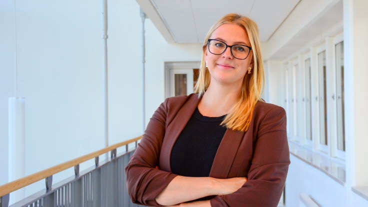 Porträtt av Rebecka Strand.