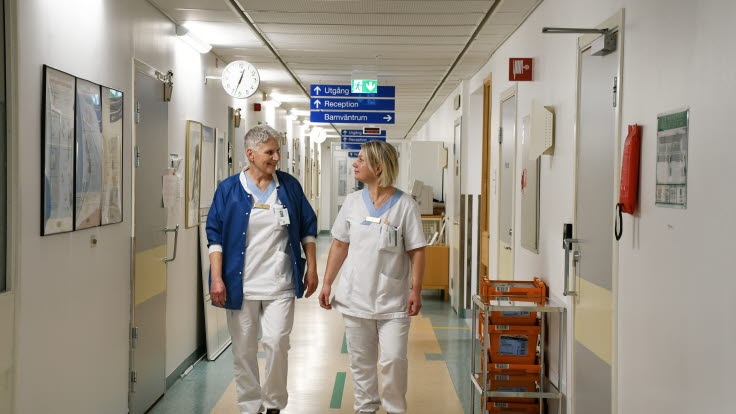 Eta Fredriksen och Erica Johannson.