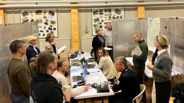 Övningen Polestar -25 